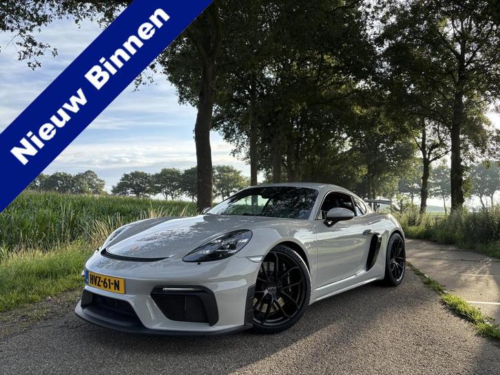 Porsche 718 GT4 4.0 | Clubsport | Handgeschakeld | 420pk | S, Auto's, Porsche, Bedrijf, Te koop, Overige modellen, ABS, Achteruitrijcamera