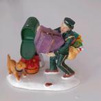 Kerstfiguur postbode voor Kerstdorp, Diversen, Ophalen of Verzenden