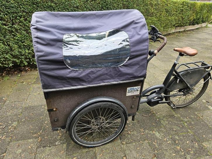 Urban Cargo elektrische opknap bakfiets, Fietsen en Brommers, Fietsen | Dames | Damesfietsen, Gebruikt, Overige merken, 56 cm of meer