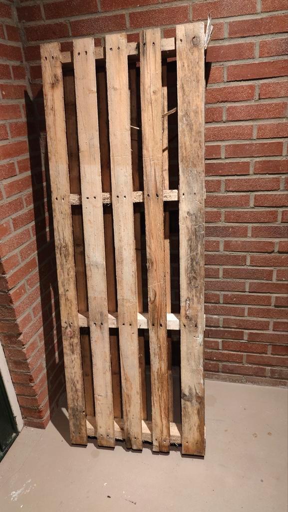 Gratis Pallet, Doe-het-zelf en Verbouw, Hout en Planken, Gebruikt, Pallet, Overige houtsoorten, Minder dan 200 cm, 25 tot 50 mm