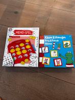 2 spellen voor een klein prijsje: kikker en leer-memory, Ophalen, Zo goed als nieuw