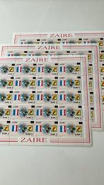 Zaire Mi 1057 3 velken 20 zegels per vel, Postzegels en Munten, Postzegels | Afrika, Ophalen of Verzenden