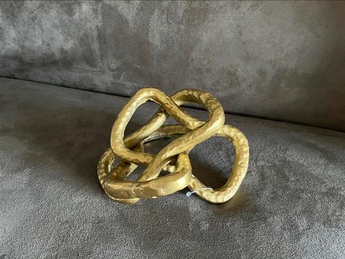 Metalen decoratie, Huis en Inrichting, Woonaccessoires | Overige, Zo goed als nieuw, Ophalen of Verzenden
