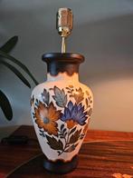 Gouda Plateel vaaslamp / tafellamp / lampvoet, 2 stuks, Huis en Inrichting, Ophalen of Verzenden, Zo goed als nieuw, Overige materialen