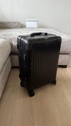 Rimowa Cabin Zwart – Aluminium (met klassiek logo), Sieraden, Tassen en Uiterlijk, Koffers, Ophalen, Zo goed als nieuw, Hard kunststof