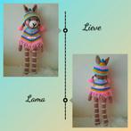 Nieuwe zelfgehaakte knuffels. Lieve kleurrijke lama., Ophalen of Verzenden, Nieuw, Haken, Overige typen