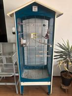 Ferplast voliere, Dieren en Toebehoren, Vogels | Hokken en Kooien, Ophalen, Gebruikt, Overige materialen, Vogelkooi