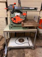 DeWalt DW1251 radiaalzaagtafel met, of zonder stof afzuiger, Doe-het-zelf en Verbouw, Gereedschap | Zaagmachines, Ophalen, Gebruikt