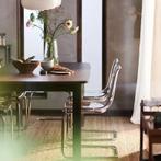 4 stuks IKEA TOBIAS Eetkamerstoelen- Transparant Design, Huis en Inrichting, Stoelen, Ophalen, Kunststof, Wit, Zo goed als nieuw