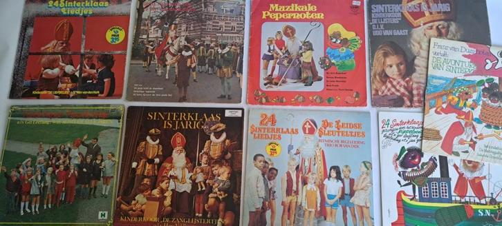 Retro Sinterklaas Langspeelplaten - alles voor 20,-, Diversen, Sinterklaas, Gebruikt, Ophalen of Verzenden