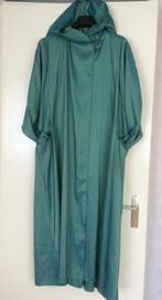 Long Cloak with Hoody metalic green/blue, Ophalen, Zo goed als nieuw