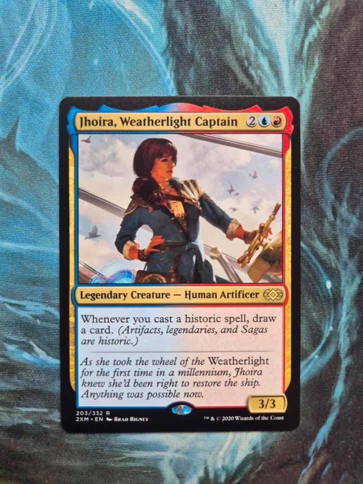 Jhoira, Weatherlight Captain - Double Masters, Hobby en Vrije tijd, Verzamelkaartspellen | Magic the Gathering, Zo goed als nieuw