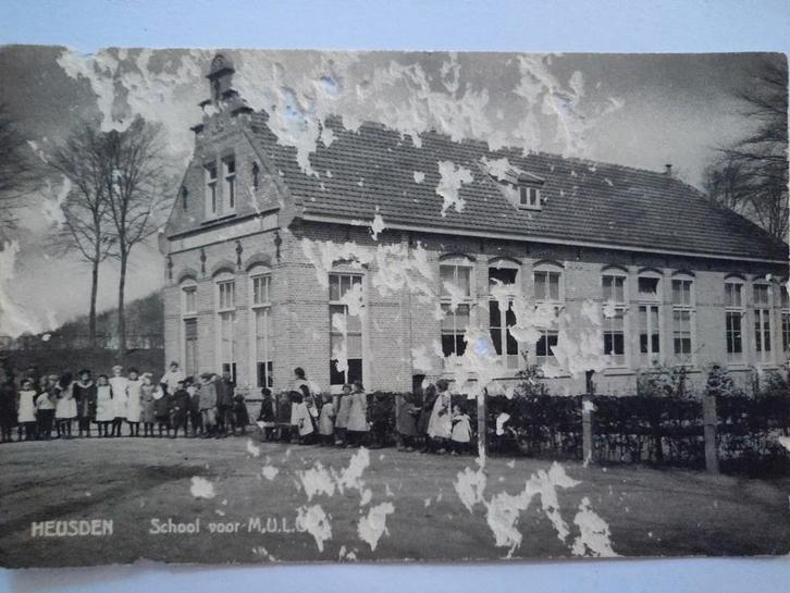 Q690 Heusden, Verzamelen, Ansichtkaarten | Nederland, Noord-Holland, 1920 tot 1940, Ophalen of Verzenden