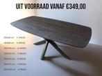 Deens ovaal eettafel zwart uit voorraad in alle maten, Huis en Inrichting, Tafels | Eettafels, Ophalen, Info@mokana.nl, Mokana