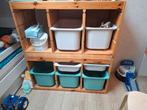 Houten speelgoedkast met bakken, Kinderen en Baby's, Kinderkamer | Commodes en Kasten, Ophalen, Gebruikt, Minder dan 75 cm, 105 cm of meer
