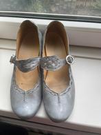 Prachtig zilver grijs leer schoenen van footnotes, Footnotes, Grijs, Ophalen of Verzenden, Zo goed als nieuw