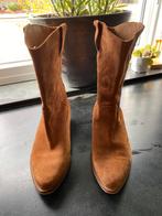Dw\RS label Cowboy Laarzen Maat 38 cognac, Kleding | Dames, DWRS, Bruin, Lage of Enkellaarzen, Ophalen of Verzenden