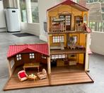 Sylvanian Families huis met meubeltjes, Kinderen en Baby's, Speelgoed | Poppenhuizen, Gebruikt, Ophalen of Verzenden
