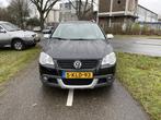 Volkswagen Polo 1.4-16V Cross | Airco | Trekhaak | Cruise Co, Auto's, Volkswagen, Voorwielaandrijving, Metallic lak, Zwart, Bedrijf