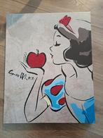 disney schilderij canvas snow white sneeuwwitje, Verzamelen, Gebruikt, Ophalen of Verzenden