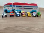 Paw Patrol bus met Paw Patrol auto's, Kinderen en Baby's, Speelgoed | Speelgoedvoertuigen, Zo goed als nieuw, Ophalen