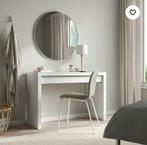 Malm toilettafel kaptafel Ikea, Huis en Inrichting, Tafels | Kaptafels, Ophalen, Gebruikt, 100 tot 150 cm, Minder dan 100 cm