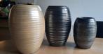 3 fraaie vazen/potten., Rond, Ophalen of Verzenden, Zo goed als nieuw, Aardewerk