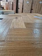 WEEKAANBIEDING! Eiken vintage Visgraat, geolied!