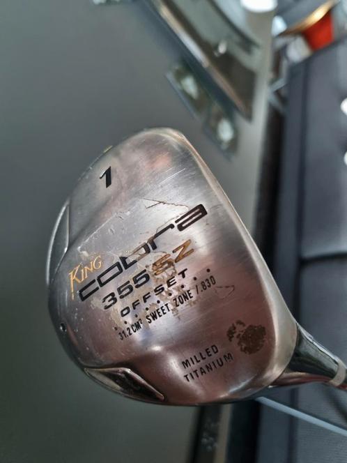 King Cobra 355SZ offset titanium driver, 13.5⁰ graden., Sport en Fitness, Golf, Gebruikt, Club, Overige merken, Ophalen of Verzenden