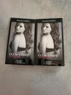 Hunkemöller 2x setje doorzichtige bh bandjes, Hunkemöller, Verzenden, Overige kleuren, BH