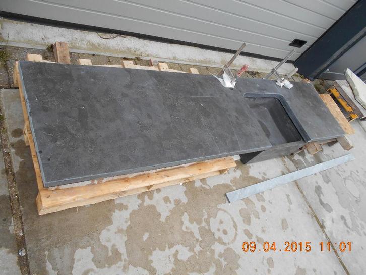 werkblad, aanrechtblad van hardsteen, barblad, keukenblad, Huis en Inrichting, Keuken | Keukenelementen, Nieuw, Minder dan 100 cm