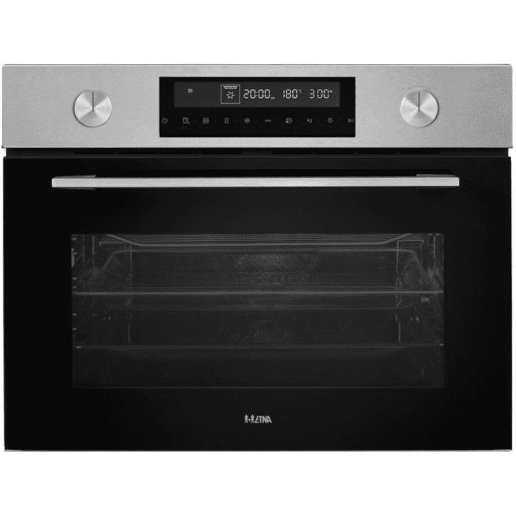 Etna CM450RVS (Combi-oven) *Nieuw*, Witgoed en Apparatuur, Magnetrons, Nieuw, Inbouw, Oven, Draaiplateau, Ophalen of Verzenden