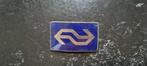 Emaille NS badge, Verzamelen, Spoorwegen en Tramwegen, Ophalen of Verzenden, Gebruikt, Trein, Overige typen