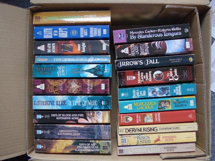 SF & Fantasy Kerr, King, Knight, Kurz, Lackey po's (E), Boeken, Fantasy, Gelezen, Ophalen