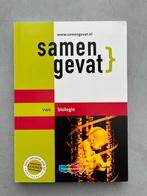 Samengevat Vwo Biologie 2015 A.N. Leegwater, VWO, Biologie, Ophalen of Verzenden, Zo goed als nieuw