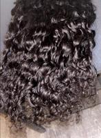 Brazilian Virgin remy hair 5x5 glueless frontal deep curl, Nieuw, Ophalen of Verzenden, Pruik of Haarverlenging