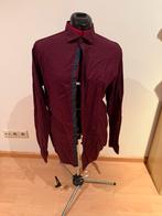 Bordeaux garcia overhemd maat XL, Garcia, Ophalen of Verzenden, Zo goed als nieuw, Halswijdte 43/44 (XL)