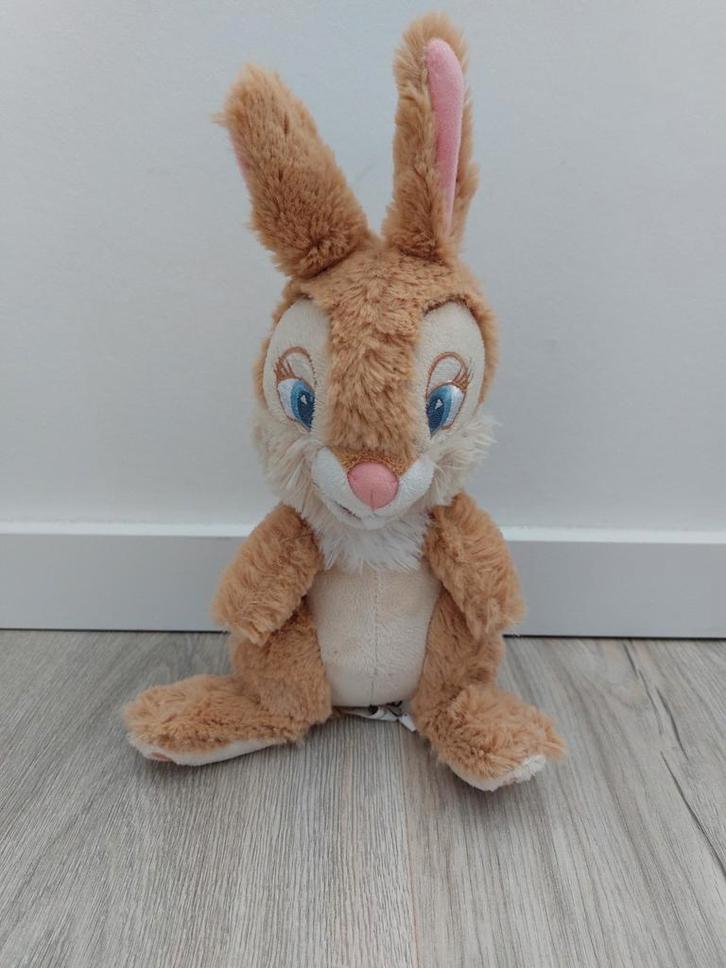 Knuffel Disneyland Paris Miss bunny Bambi stampertje L469, Kinderen en Baby's, Speelgoed | Knuffels en Pluche, Zo goed als nieuw