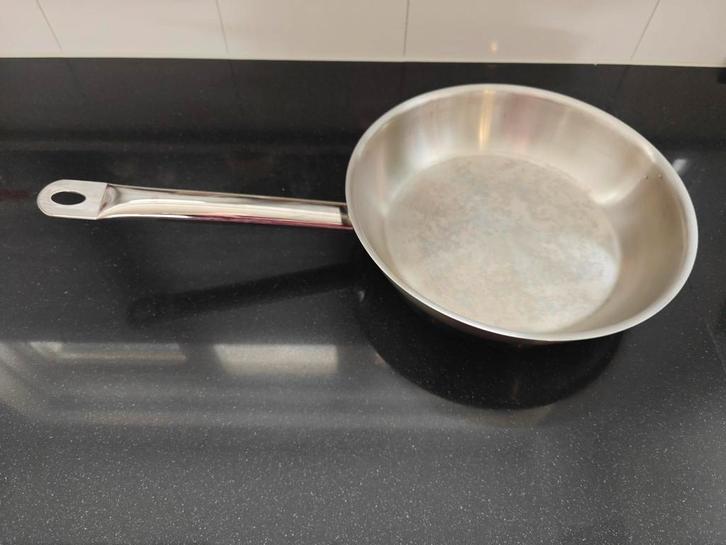 DEMEYERE Resto type 3 Koekenpan / Braadpan, Huis en Inrichting, Keuken | Potten en Pannen, Gebruikt, Koekenpan of Braadpan, Rvs