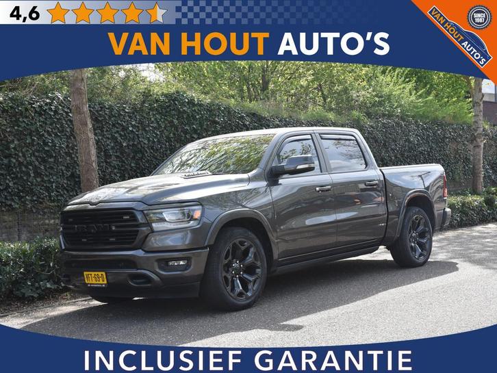 Dodge Ram 1500 5.7 V8 4x4 Crew Cab 5'7 LARAMIE | PANO | LUCH, Auto's, Dodge, Bedrijf, Te koop, RAM 1500, 4x4, ABS, Achteruitrijcamera