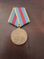 Sovjet Medaille voor de Bevrijding van Warschau ww2, Verzenden, Landmacht, Azië, Lintje, Medaille of Wings