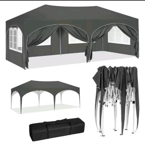 Partytent te huur. 30€, Tuin en Terras, Partytenten, Zo goed als nieuw, Partytent, 5 tot 8 meter, Minder dan 4 meter, Ophalen