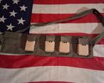 WW2 US BANDOLEER INSERTS M1 GRAND CLIP COVERS, Ophalen of Verzenden, Landmacht, Amerika