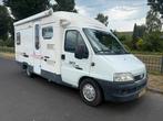 Fiat Ducato 2.3 jtd 81kw knaus sky 2005/nw.apk/nap, Caravans en Kamperen, Campers, Bedrijf, Half-integraal, Fiat