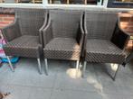 Te koop: 6 luxe Satelliet tuinstoelen horecakwaliteit, Tuin en Terras, Tuinstoelen, Ophalen, Zo goed als nieuw, Kunststof, Stapelbaar