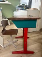 Vintage Schooltafeltje voor Kinderkamer, Ophalen of Verzenden, Gebruikt, Bureau