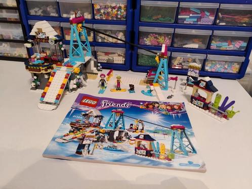 Lego Friends 41324 Wintersport skilift, Kinderen en Baby's, Speelgoed | Duplo en Lego, Zo goed als nieuw, Lego, Complete set, Ophalen of Verzenden