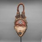 251020 Afrikaans Okuyi Punu dance masker uit Gabon., Ophalen of Verzenden