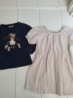 Leuk shirt Bakkaboe mt 92 en jurk H&M draagmt 98!, Kinderen en Baby's, Kinderkleding | Maat 92, Meisje, Gebruikt, Ophalen of Verzenden
