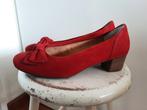 GABOR schoenen pumps maat 7.5 (41) H rood, Pumps, Gabor, Ophalen of Verzenden, Zo goed als nieuw